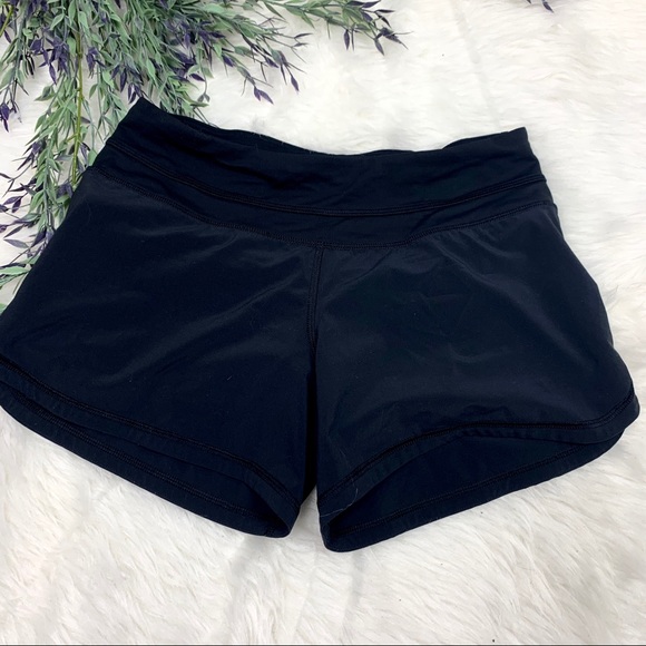 lululemon athletica Pants - Lululemon Black High Rise Shorts 4.5”